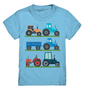 Landmaschinen Traktor Landwirtschaft T-Shirt Kinder