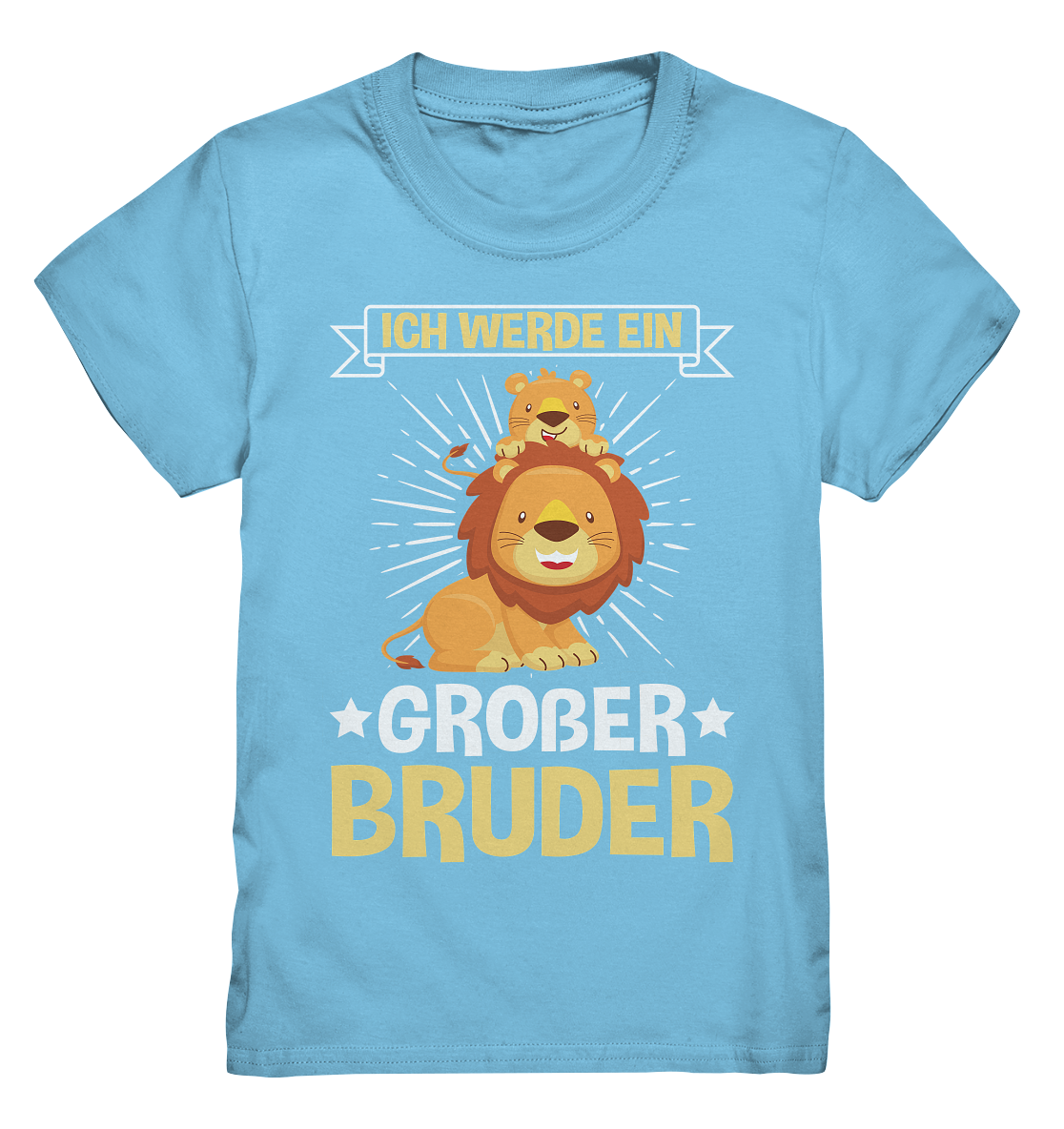 Ich werde Großer Bruder Löwe Shirt