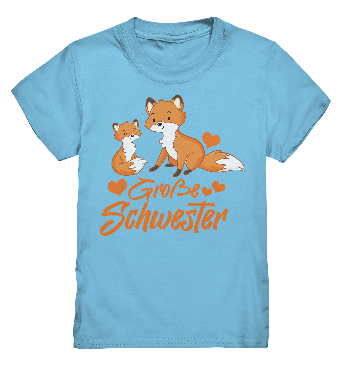 Große Schwester Shirt Fuchs Große Schwester Geschenk