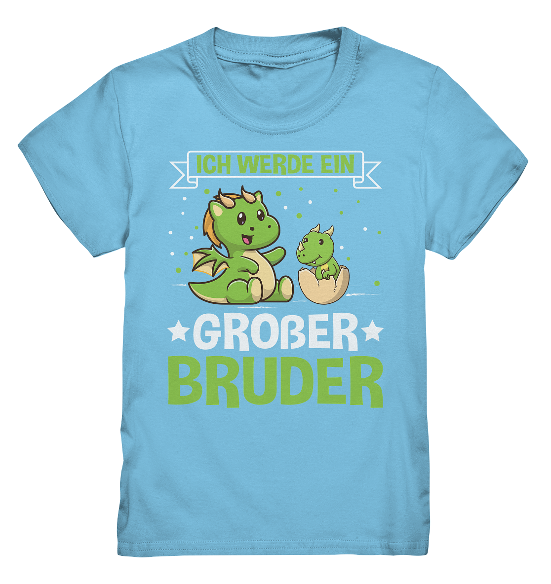 Ich werde ein Großer Bruder Dinos Shirt