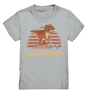 Dinosaurier Golf Dino Kinder T-Shirt