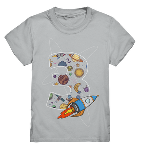 Rakete Weltraum Kinder T-Shirt