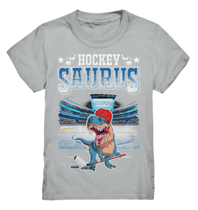 Dinosaurier Eishockey Dino Kinder T-Shirt
