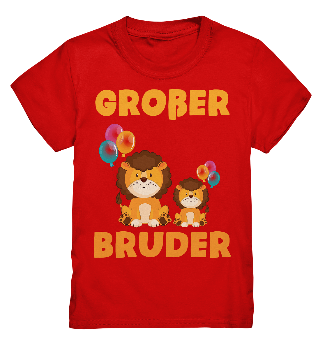 Löwe Großer Bruder T-Shirt