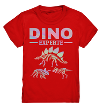 Laden Sie das Bild in den Galerie-Viewer, Dinosaurier Mädchen Kinder Dino Experte T-Shirt
