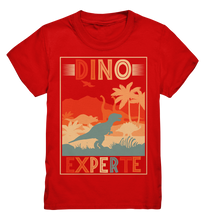 Laden Sie das Bild in den Galerie-Viewer, Dino Experte Jungs Mädchen Dinosaurier T-Shirt
