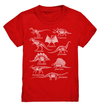 Laden Sie das Bild in den Galerie-Viewer, Dino Kinder Dinosaurier Mädchen T-Shirt

