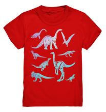Laden Sie das Bild in den Galerie-Viewer, Dinosaurier Reptilien Dinos Kinder T-Shirt
