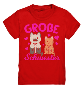 Große Schwester Shirt Katzen Große Schwester Geschenk