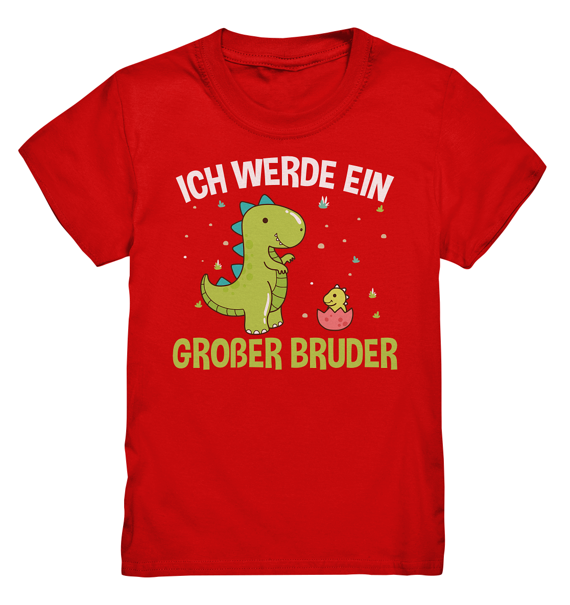 Dinosaurier Ich werde ein Großer Bruder Shirt