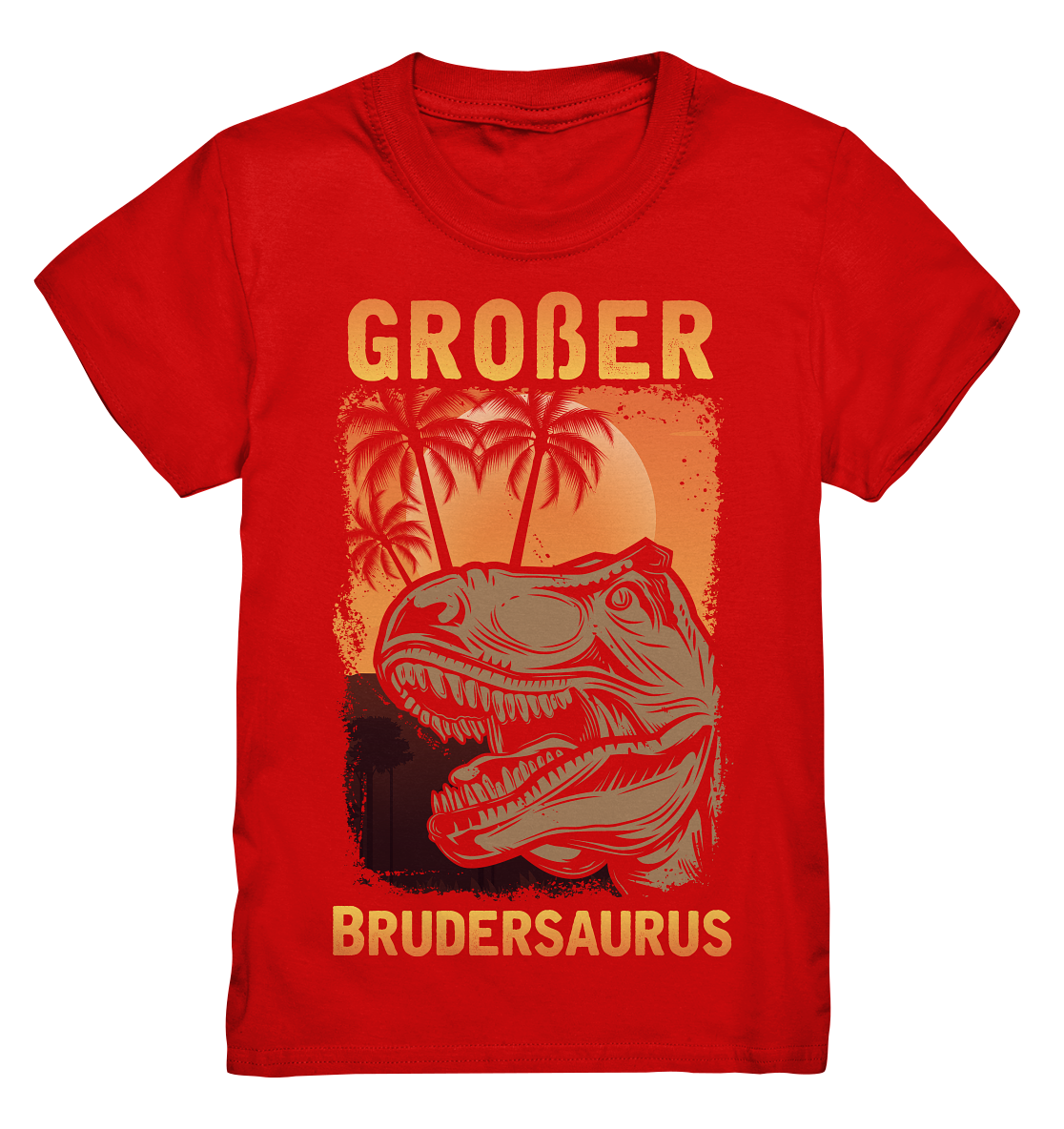 Dinosaurier T-Rex Großer Bruder T-Shirt