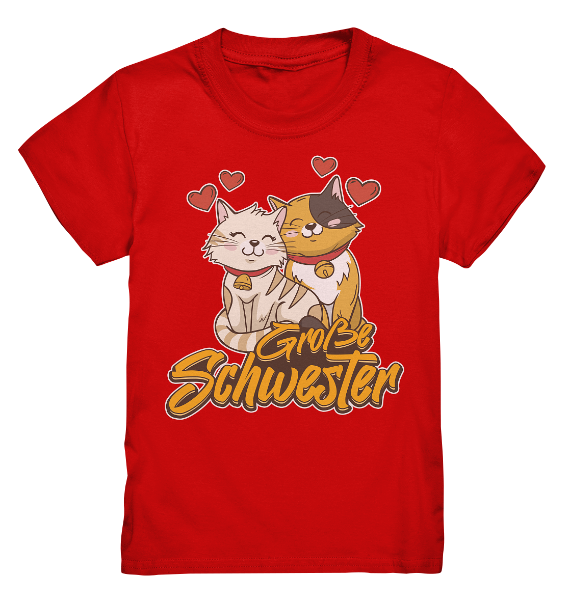 Große Schwester Shirt Katzen Große Schwester Geschenk
