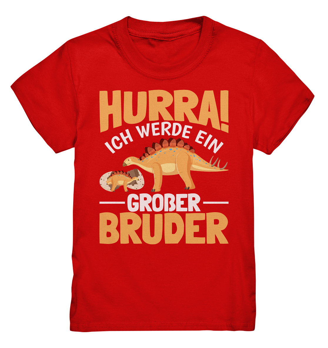 Hurra Großer Bruder Dinosaurier Shirt