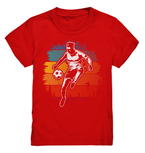 Fußball Fußballer Fußballspieler Kinder T-Shirt