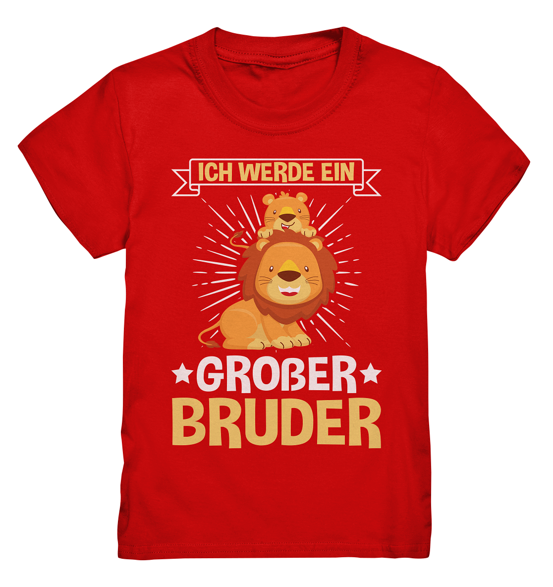 Ich werde Großer Bruder Löwe Shirt