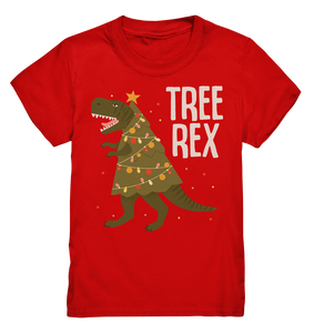 Dinosaurier Trex Weihnachten Dino Kinder T-Shirt