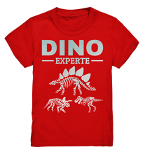 Laden Sie das Bild in den Galerie-Viewer, Stegosaurus Dinosaurier Fan Kinder Dino Experte T-Shirt
