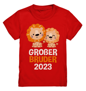 Großer Bruder 2023 Löwe Kinder T-Shirt