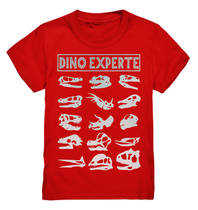 Dinosaurier Fan Dino Experte Kinder T-Shirt