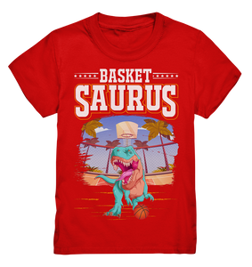 Dinosaurier Basketball Dino Kinder T-Shirt