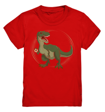 Laden Sie das Bild in den Galerie-Viewer, Dinosaurier Trex Donut Kinder T-Shirt
