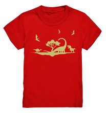 Laden Sie das Bild in den Galerie-Viewer, Dinosaurier Urzeit Dino Kinder T-Shirt
