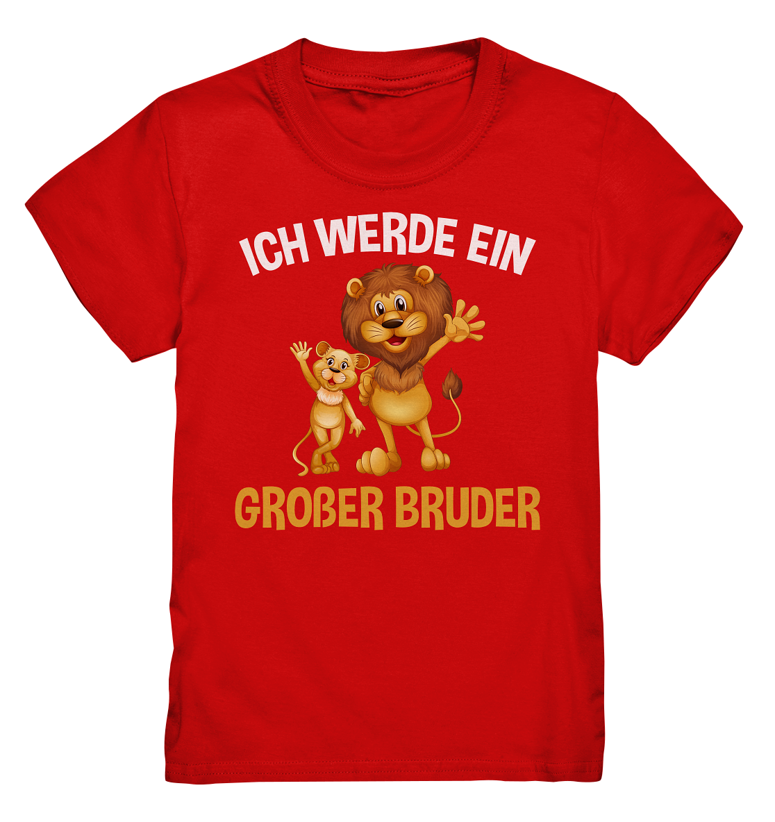 Löwen Großer Bruder T-Shirt