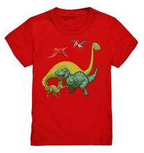 Laden Sie das Bild in den Galerie-Viewer, Dinosaurier Arten Kinder Coole Dinos T-Shirt
