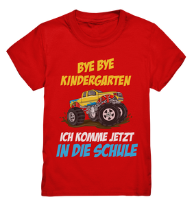 Schulanfang Monstertruck Outfit Schulkind Geschenk Einschulung T-Shirt