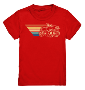 Cooles Monstertruck Kinder T-Shirt