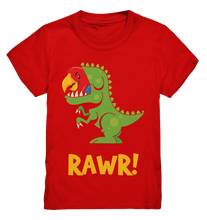 Laden Sie das Bild in den Galerie-Viewer, Dinosaurier Papagei Dinos Kinder T-Shirt
