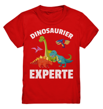 Laden Sie das Bild in den Galerie-Viewer, Jungs Mädchen Dino Kinder Dinosaurier Experte T-Shirt
