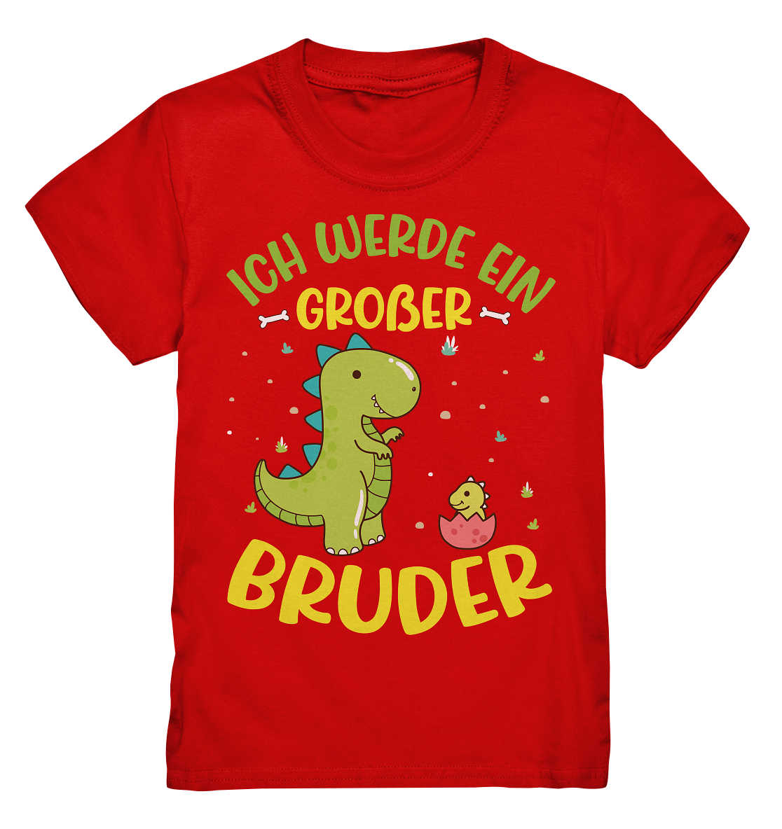 Niedlicher Dino Großer Bruder T-Shirt
