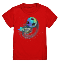Laden Sie das Bild in den Galerie-Viewer, Buntes Fußball Motiv Fußballer Geschenk Fußballspieler T-Shirt
