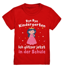 Laden Sie das Bild in den Galerie-Viewer, Schulanfang Prinzessin Outfit Schulkind Geschenk Einschulung T-Shirt Mädchen
