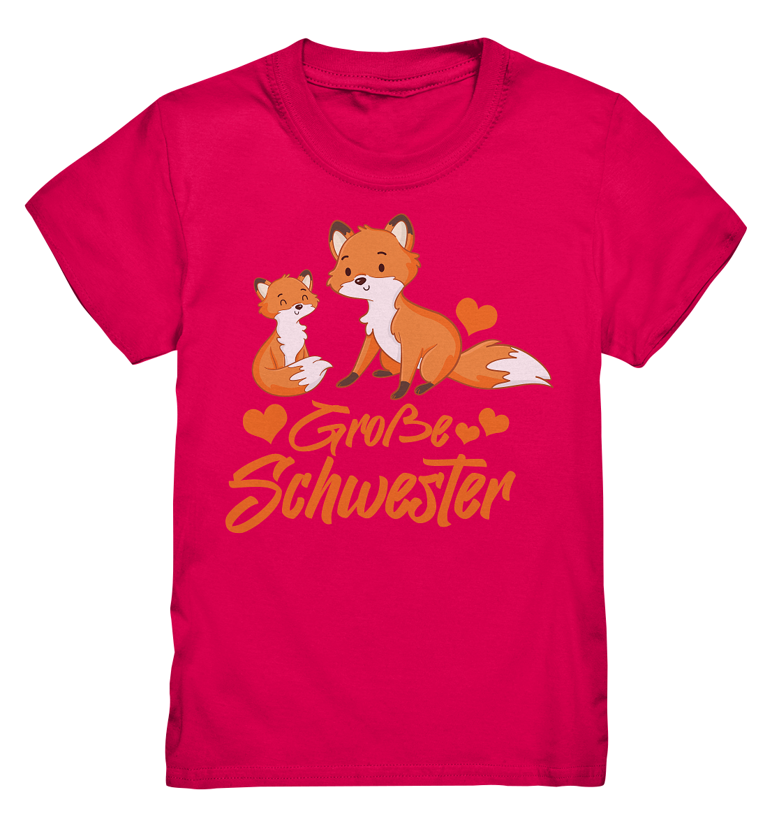 Große Schwester Shirt Fuchs Große Schwester Geschenk