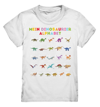 Laden Sie das Bild in den Galerie-Viewer, Dino ABC Lernen Dinosaurier Alphabet T-Shirt
