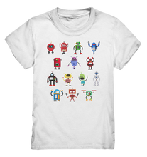 Laden Sie das Bild in den Galerie-Viewer, Lustige Roboter Mädchen Jungen Roboter Kinder T-Shirt
