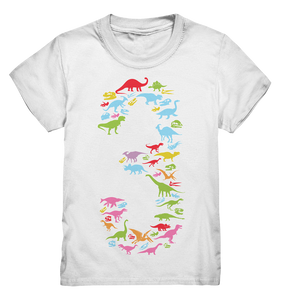 3. Geburtstag Dinosaurier 3 Jahre alt Dino T-Shirt