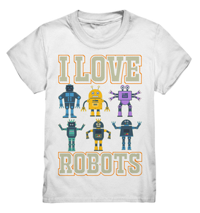 Wissenschaft Roboter Technologie Jungen Mädchen T-Shirt