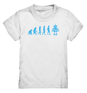 Lustige Roboter Evolution Kinder T-Shirt