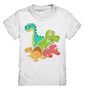 Niedliche Dinos Jungs Mädchen Dinosaurier T-Shirt