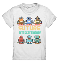 Laden Sie das Bild in den Galerie-Viewer, Zukünftiger Robotik Ingenieur Kinder Roboter T-Shirt
