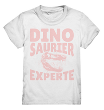 Laden Sie das Bild in den Galerie-Viewer, Mädchen Dino Kinder Dinosaurier Experte T-Shirt
