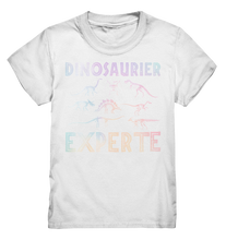Laden Sie das Bild in den Galerie-Viewer, Dinosaurier Experte Mädchen Dino Fan T-Shirt
