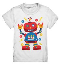 Laden Sie das Bild in den Galerie-Viewer, Cooler Roboter Ingenieur Roboter Kinder T-Shirt
