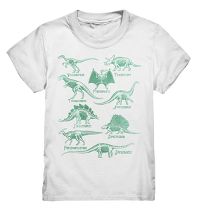 Dino Sklette Kinder Dinosaurier Fan T-Shirt
