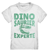 Laden Sie das Bild in den Galerie-Viewer, Dino Experte Dinosaurier Kinder T-Shirt
