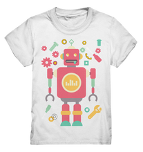 Laden Sie das Bild in den Galerie-Viewer, Wissenschaft Roboter Technologie Roboter Mädchen T-Shirt
