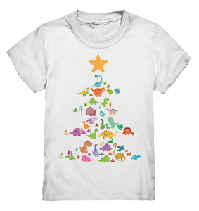 Dinosaurier Weihnachtsshirt Weihnachtsbaum Dino Weihnachtsoutfit T-Shirt